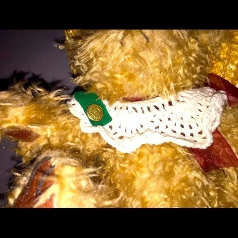 NWT Brass Button Collectables Bear ROSIE‎